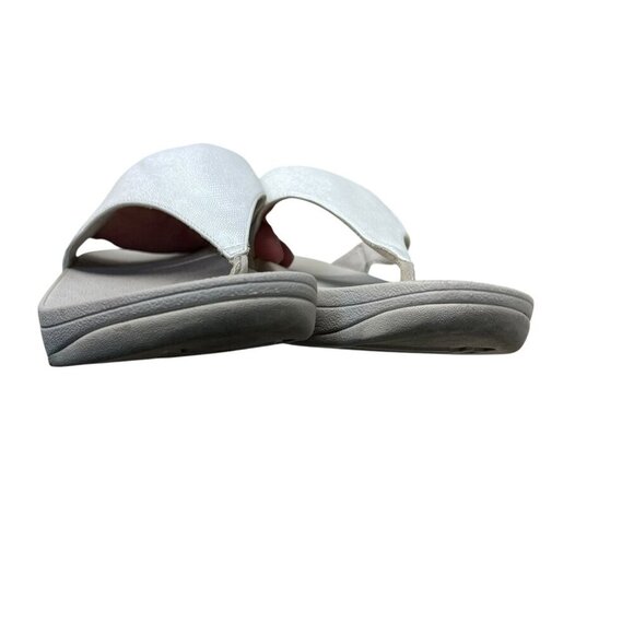 Fitflop LULU Platform Wedge Sandals SILVER Women’s Size 10 Comfort Wide Casual - Picture 5 of 7